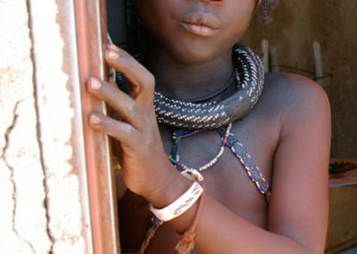 photo of a young Himba boy